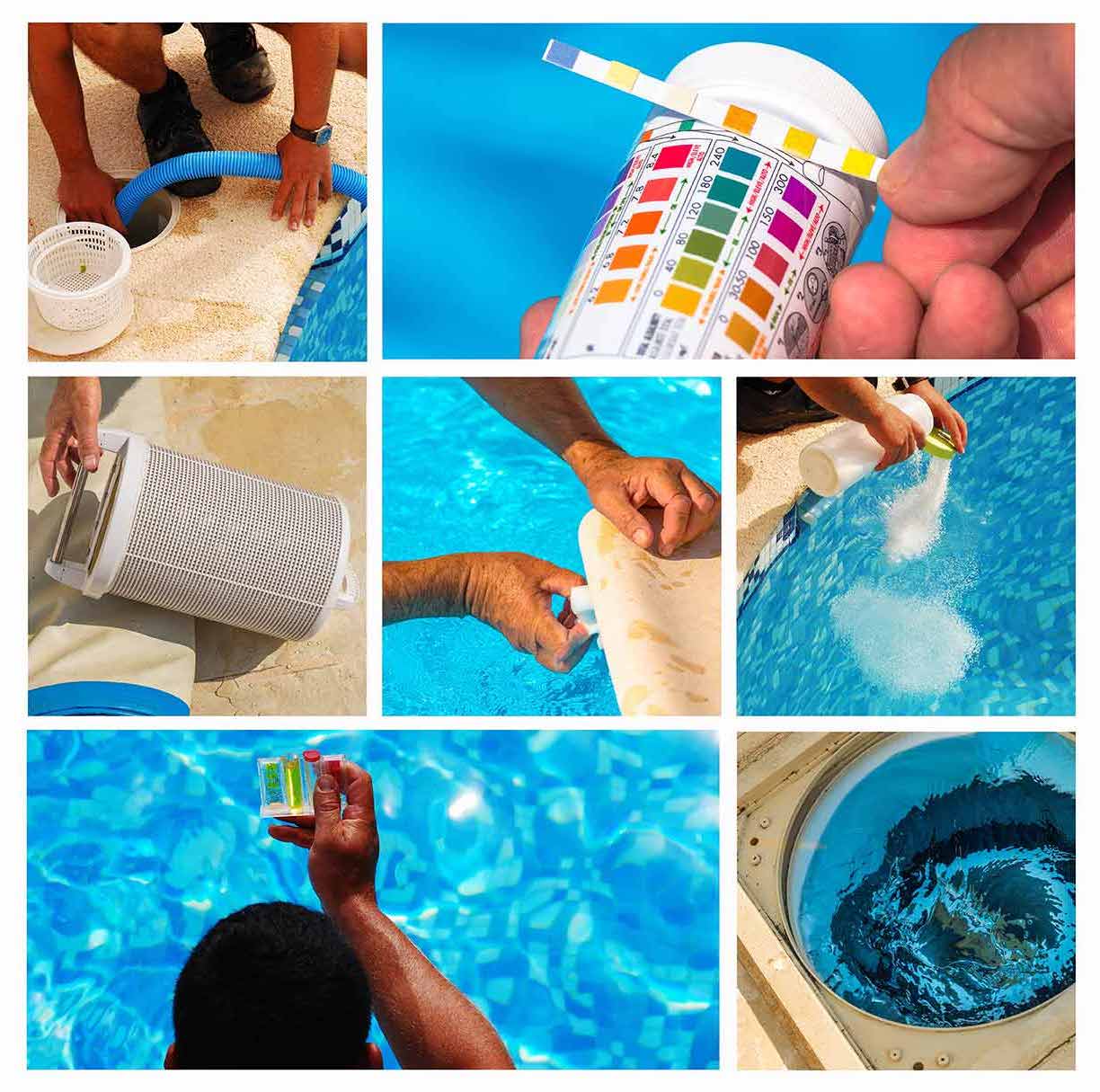 piscine entretien maintenance equipement eclairage exterieur no poblemo piscines frejus var golfe de saint tropez cote d'azur chlore
